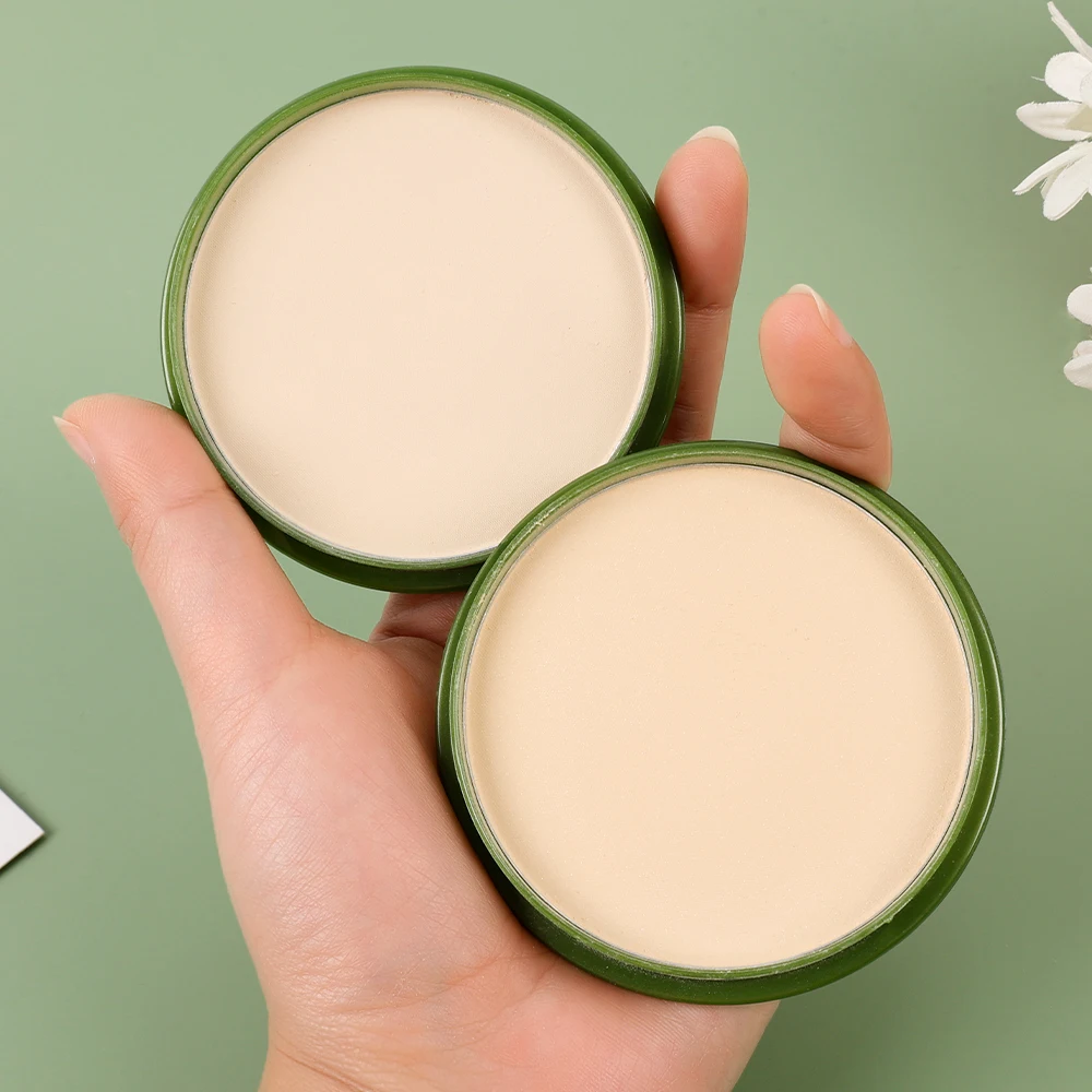 99% Aloe Vera Face Powder Smoothing Pressed Powder Waterproof Moisturizing Concealer Brighten Foundation Face Makeup Cosmetic For pressed powder foundation,setting powder,concealer powder,face powder,compact powder
