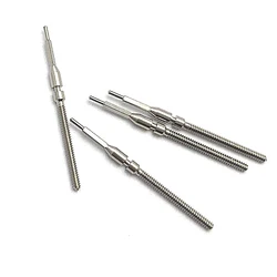 Steel Watch Replacement Stem Crown Kit - 10 Piece Set of Accessories and Spare Parts (One Size)