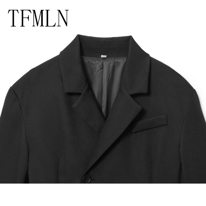 New Autumn Women Suit Jacket 2025 Long Sleeve Slim Minimalist Coat Casual Commuting Stylish Women's Coat