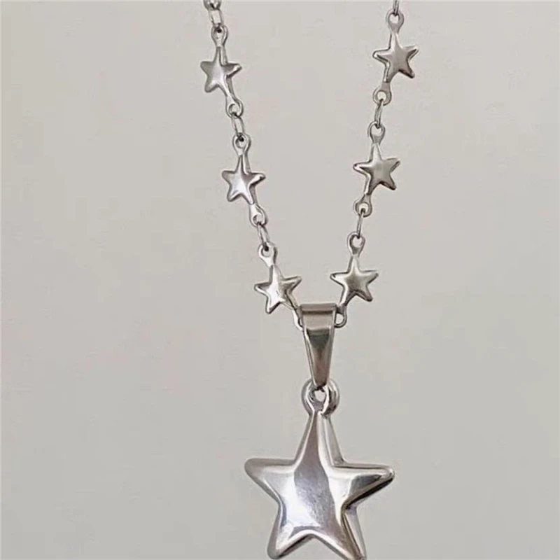 SETUP-EXE★韓国★人気★PIERCING STAR NECKLACE / SILVER SETUP EXE] PIERCING STAR NECKLACE / SILVER – SellerWork