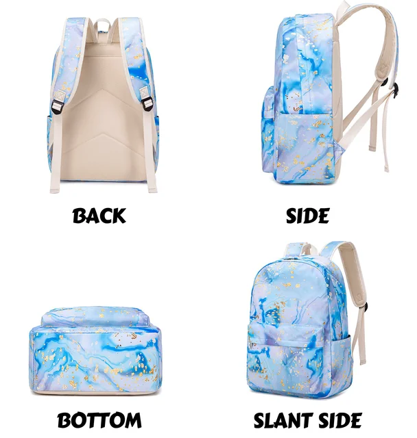 3Pcs The Lion King Kids Backpack Capacity Student Schoolbags