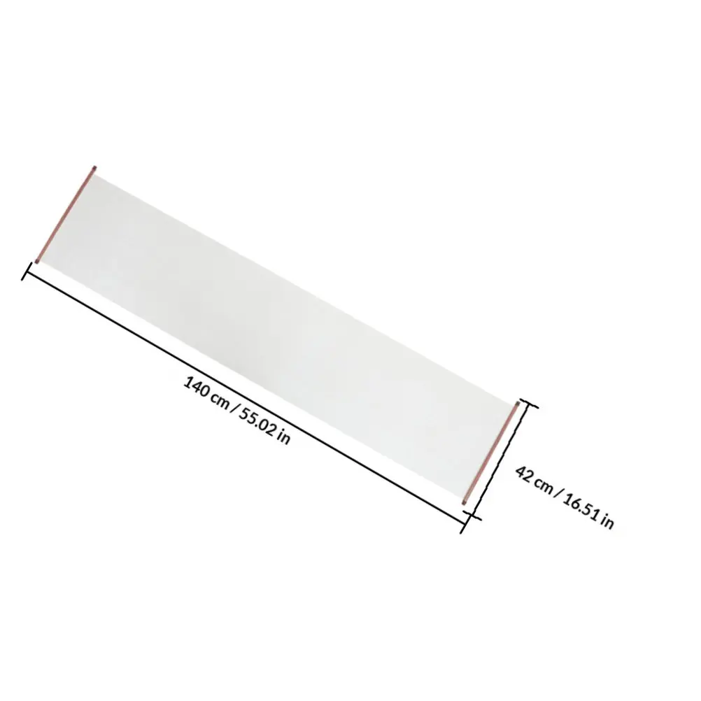 2Pcs 서예 물 쓰기 천 모조 Xuan 종이 접이식 롤업 전통 중국어 붓 연습 시트 재사용 가능