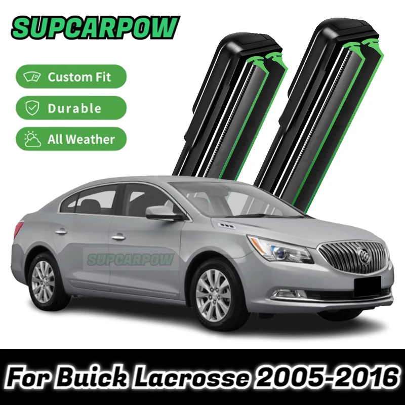 2pcsFrontWindshieldWiperBladesForBuickLacrosse200520162006