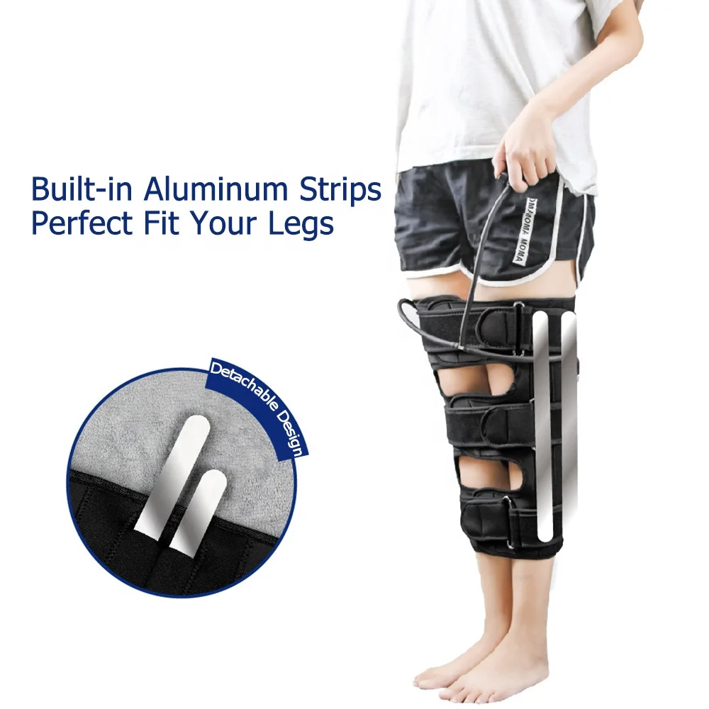 Private Label Bowed Legs Knee Valgum Straightening Posture Corrector Knee Belt For Adults Children