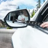 Car Rearview Mirror Wiper Stainless Steel Telescopic Retractable Layered Brush Head Auto Mirror Wash Clear for Auto Accessories 3