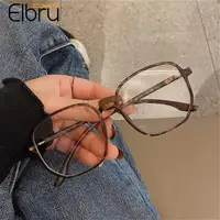 Elbru 0-1.0-1.5-2.0 To-6.0 Finished Myopia Glasses Men Women Transparent Minus Eyewear Anti Blue Light Shortsighted Eye Glasses 1