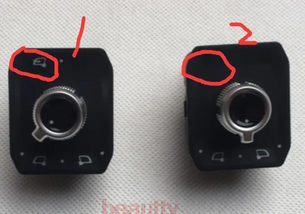 Rearview mirror adjustment switch  for greatwall haval H2S F7 F7X H6