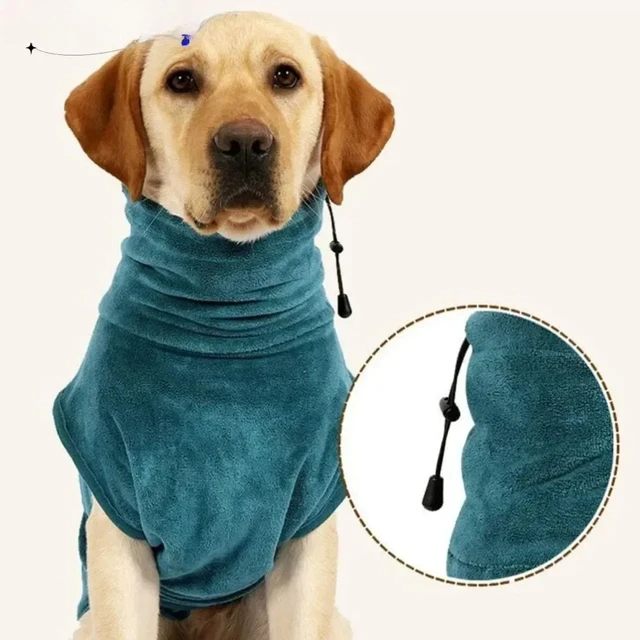 Dog towels dry quickly and absorb water quickly Suitable for small dogs and cats such as dry towels,bathrobes and shower caps 4