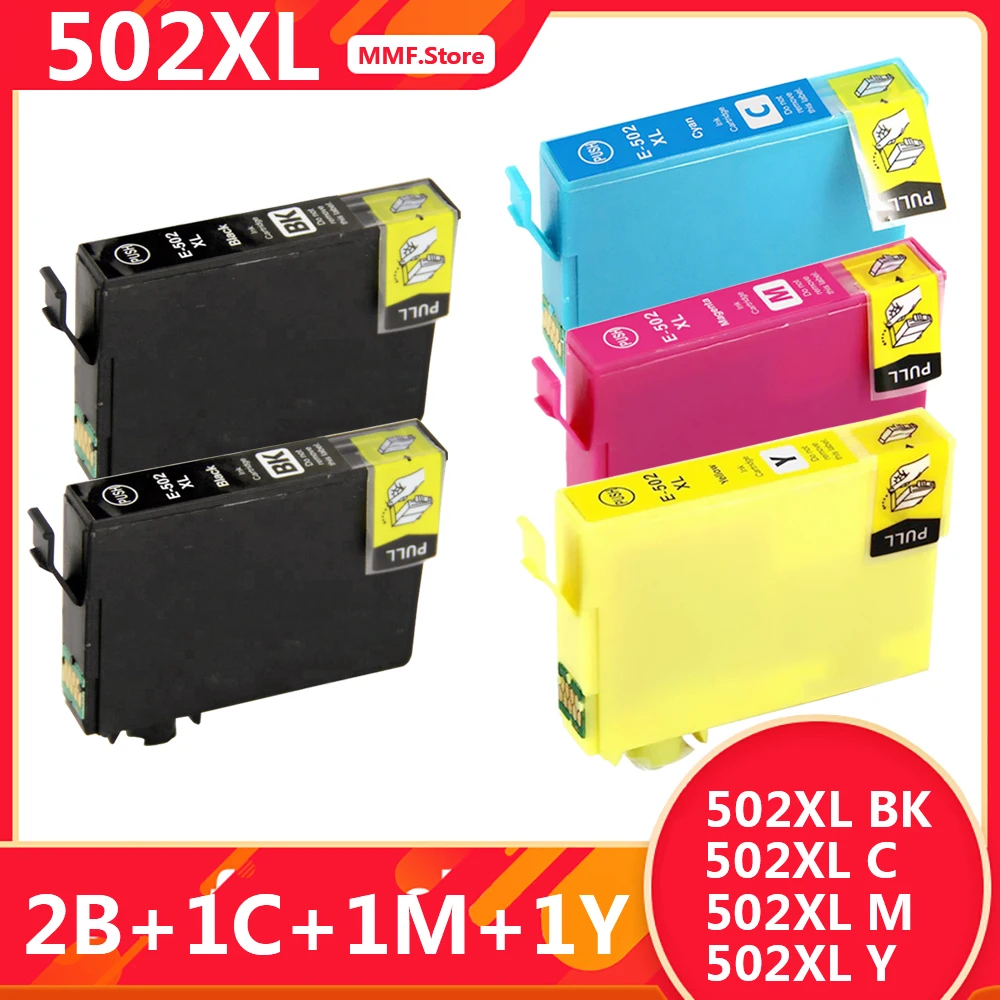 Compatible For Epson 5100 Xp 502xl Cartridge Xp5105 Printer Ink Xp