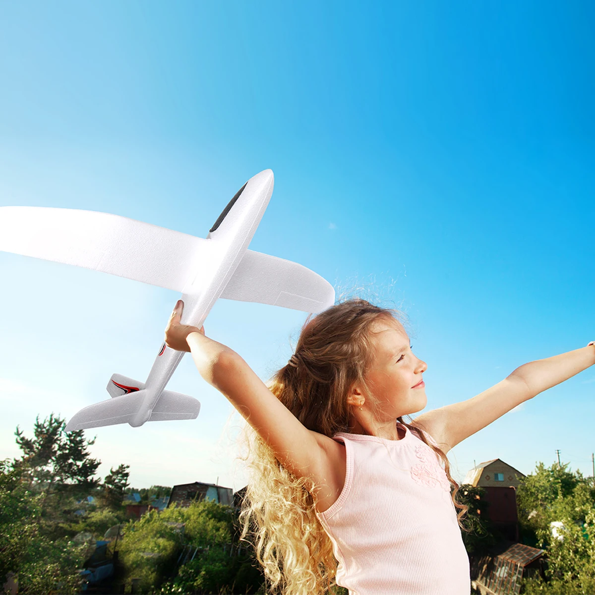 Avion planeur RC EPP Tomaibaby 99cm - Jouet volant pour enfants