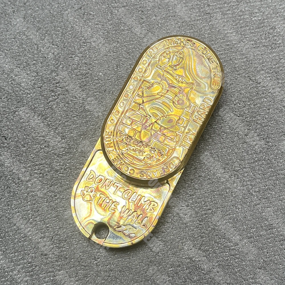 正規品」YEDC Razor 2.0 ジルコニウム製 フィジェットトイ 正規品