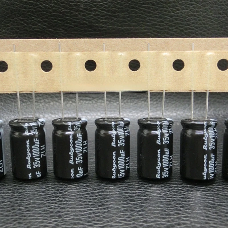 ハニヴ　SSC コンプ 10pcs) Genuine Japanese Rubycon ZLH 35v1000uF electrolytic
