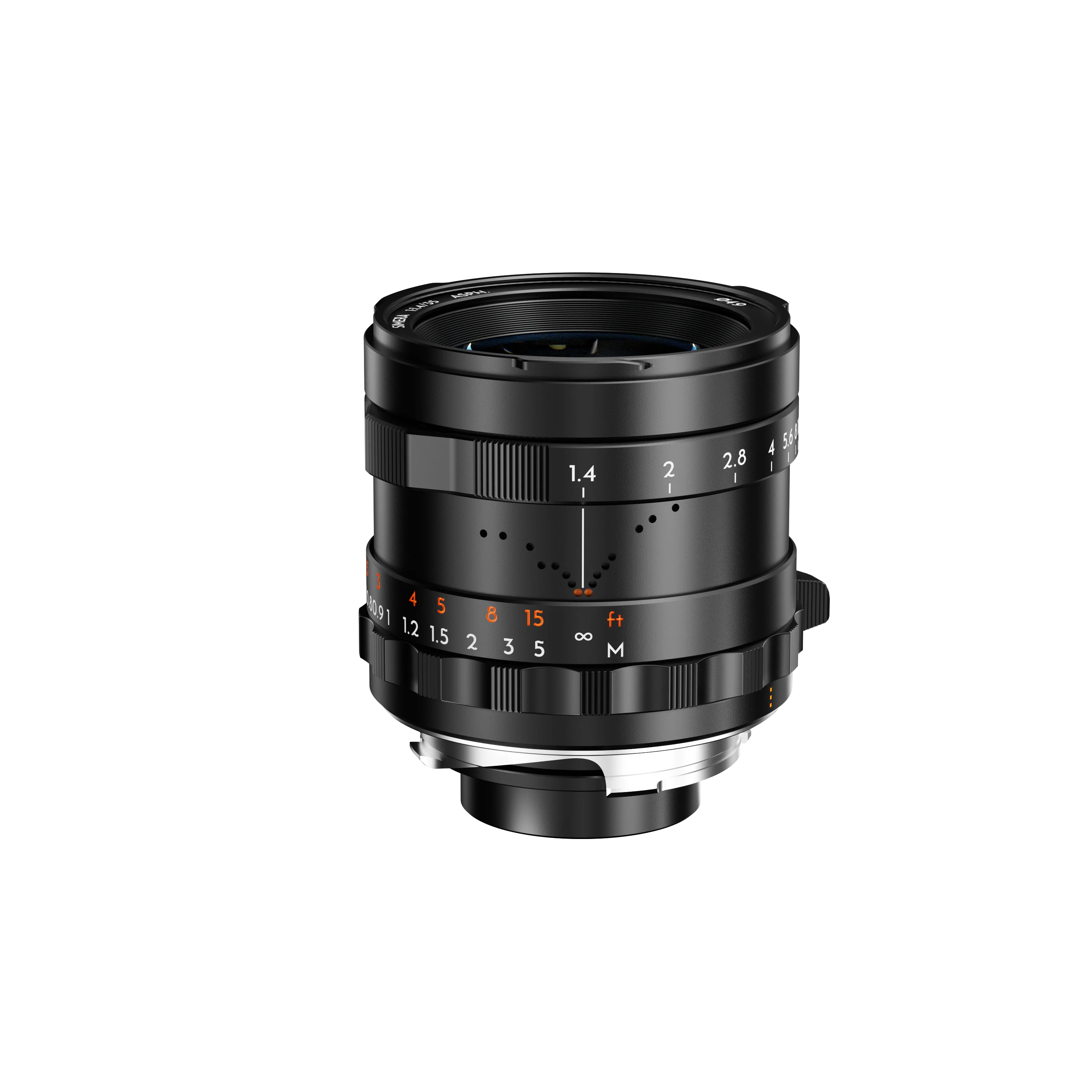 Thypoch Simera 28mm F1.4 35mm F1.4 카메라 렌즈 라이카 M 마운트 카메라용 수동 초점【초승달 모양 탭】