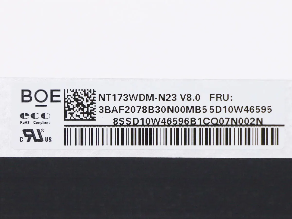 노트북 LCD 스크린 NT173WDM-N23, NT173WDM-N24 NT173WDM-N25 B173RTN03.0 B173RTN03.1 HD + 1600x900 EDP 30 핀 매트릭스 패널, 17.3 인치