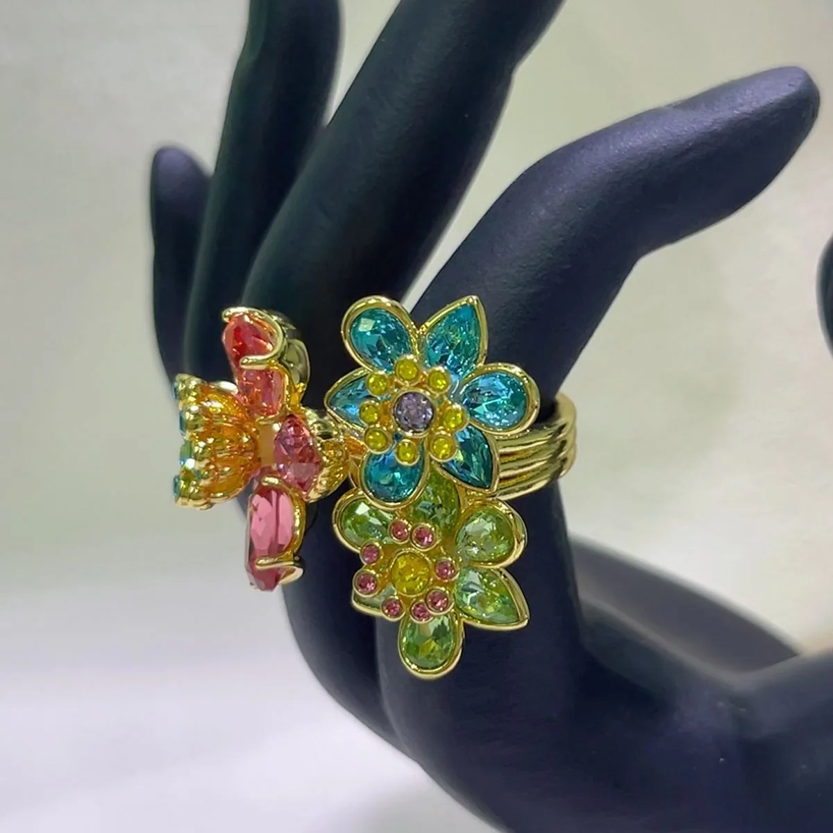 High Quality Jewelry Big Flower 2025 New Jewelry Shaped Colored