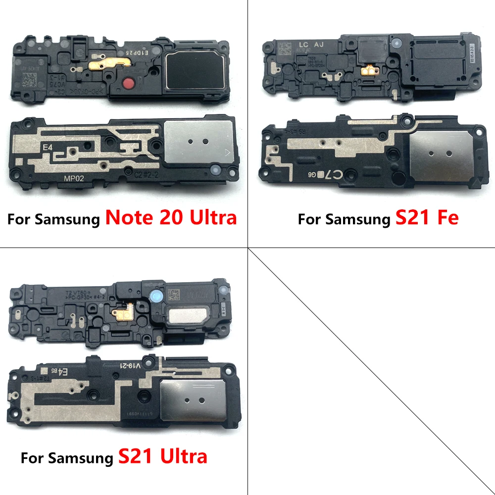 Bottom Loudspeaker Flex For Samsung Note 20 Ultra / S21 Plus / S21 Fe Sound Loud Speaker Speak Ringer Flex Cable