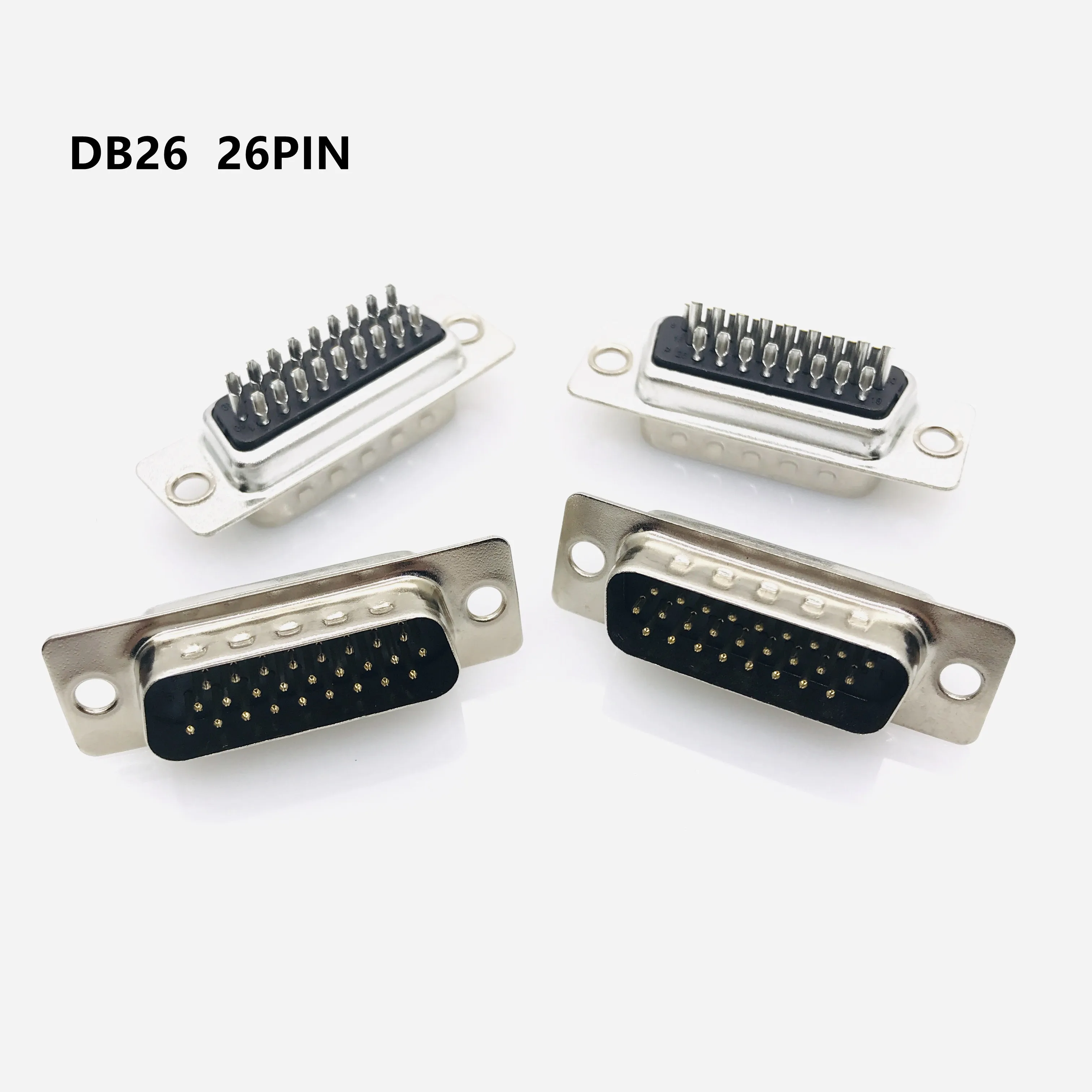 5PCS-HDD26-DB26-MALE-FEMALE-CONNECTOR-Solder-Type-D-Sub-26pin-serial ...