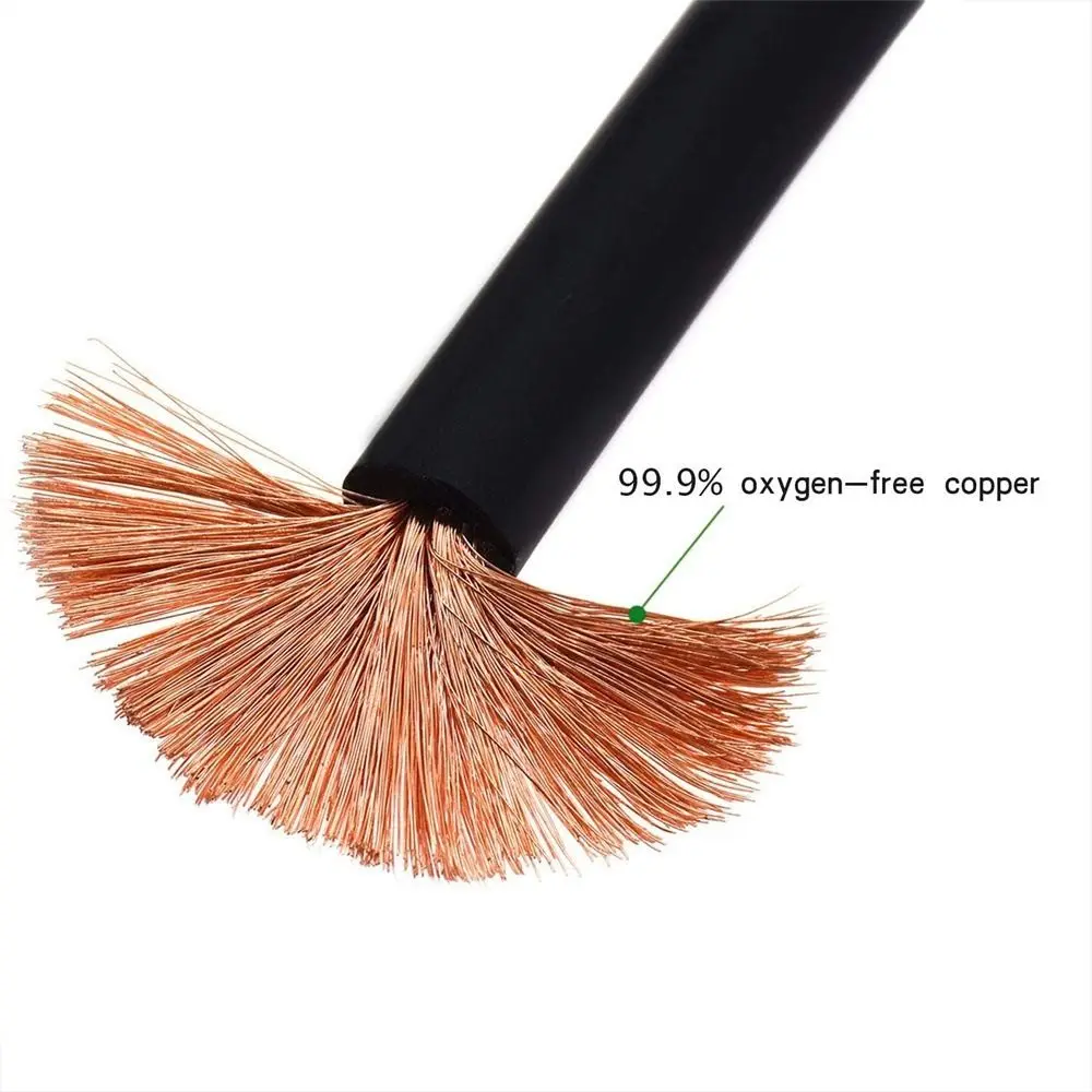 Copper Battery Inverter Cable 12V 24V Red Black 5AWG