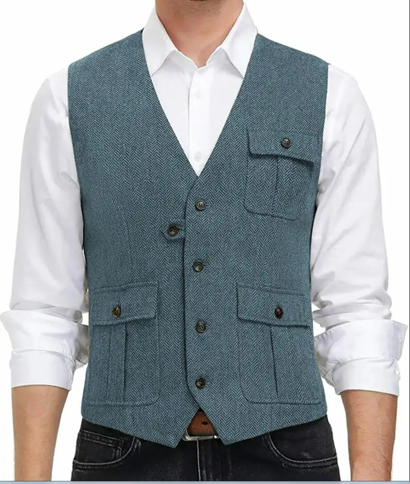 Tweed Vest Image 2