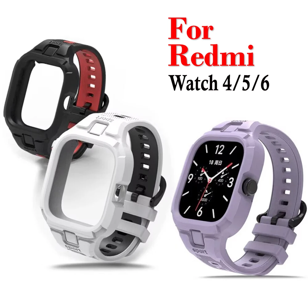 Silicone Sports Band with Integrated Cover - Premium Strap