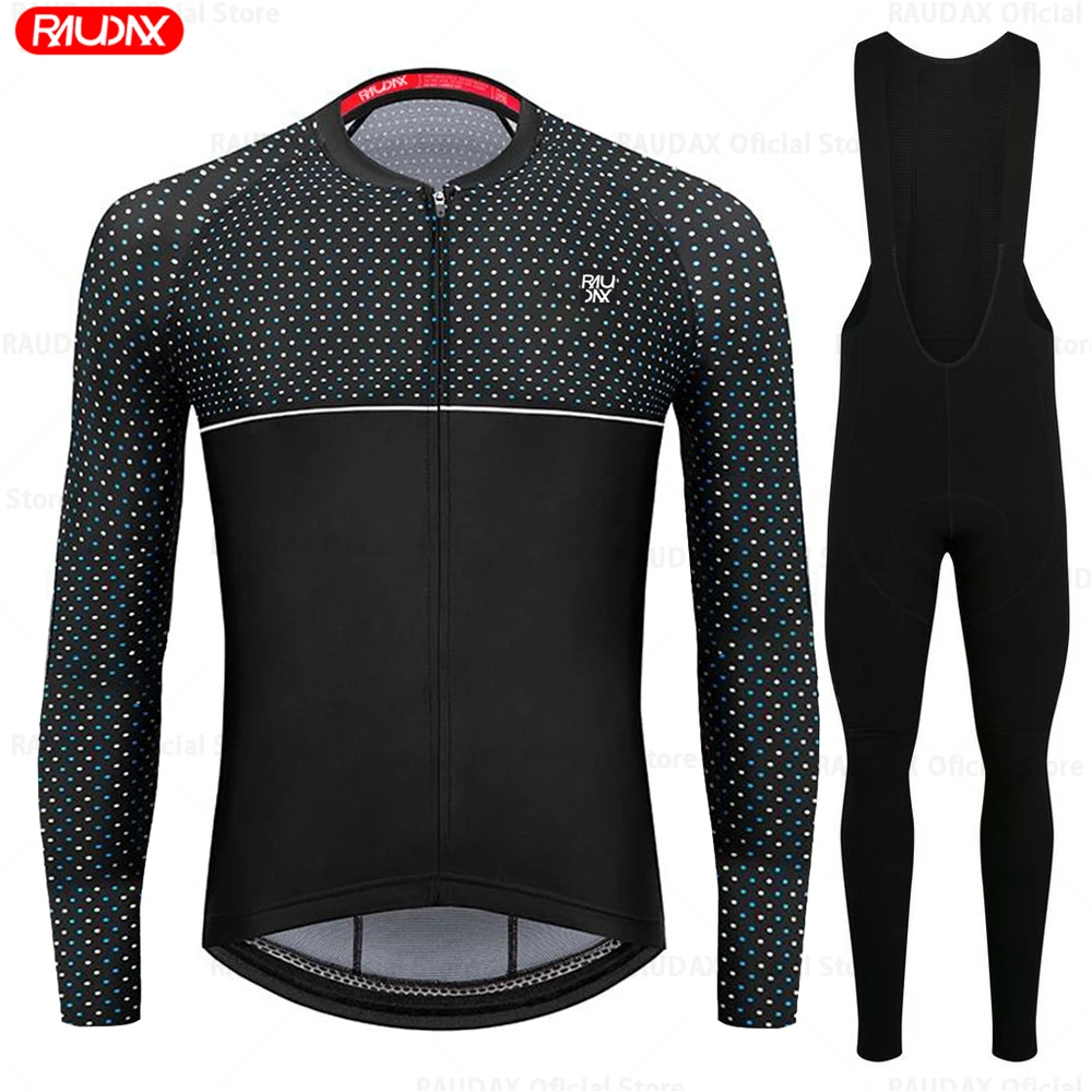 RaudaxSportsTeamCyclingJerseys2024LongSleevesMTBBikeShirts