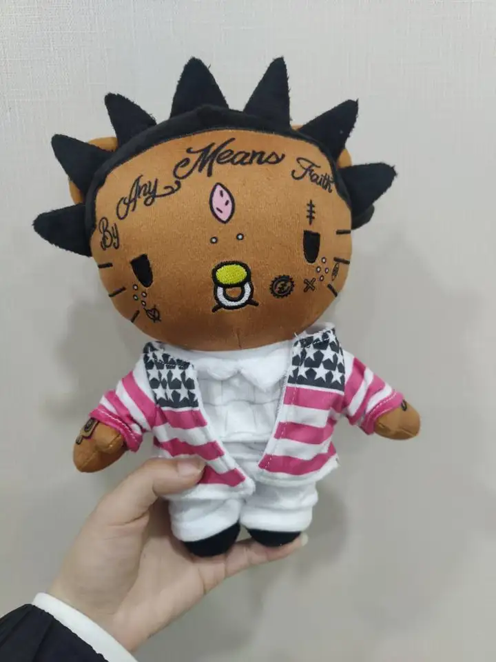 liluzivert ぬいぐるみ us New Hello Kitty Lil Uzi Vert Plush Doll Figure Stuffed Toys