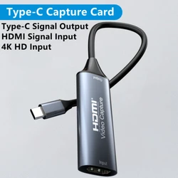 Ultra HD Video Capture Card for Recording and Live Streaming (Type-C)