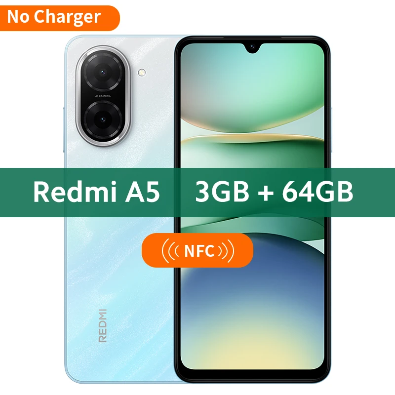 Redmi A5 グローバル版 UNISOC T7250プロセッサー 6.88インチ大画面