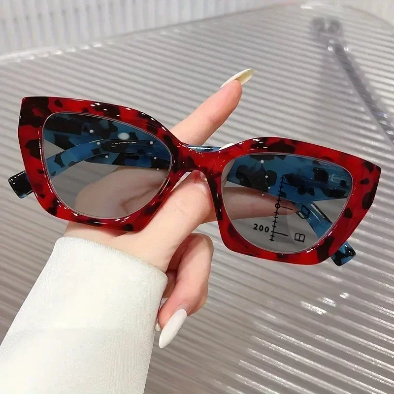 Smart Photochromic Sunglasses for Reading Glasses Vintage Progressive Multifocal Presbyopia Eyewear Finished Bifocal Eyeglasses 2
