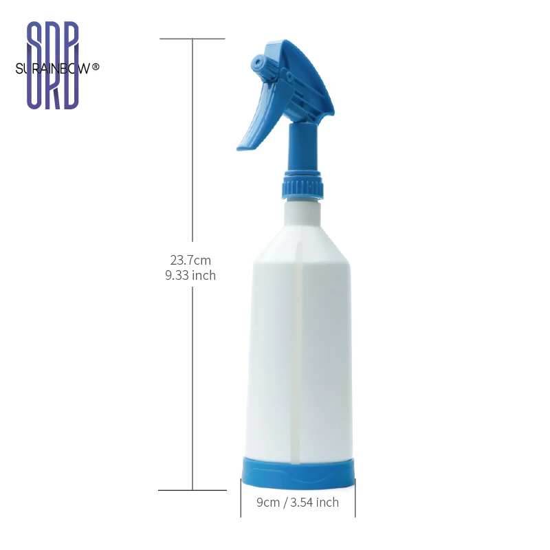 Plastic Empty Spray Bottles, Refillable Empty Spray Bottles for Cleaning Solutions, Bleach/Vinegar/Rubbing Alcohol Safe - 770ML 2