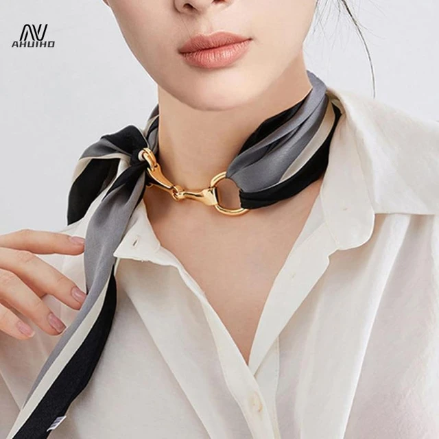Shawl Scarves Scarf Buckle Ring Clips  Alloy Scarf Ring Holder Clip - Scarf  Buckle - Aliexpress