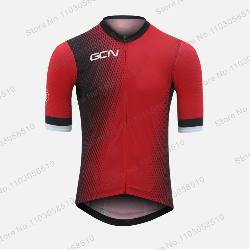 thumbnail image 1 of Nuevo conjunto de maillot de ciclismo GCN 2024 para hombre, ropa de ciclismo, camisetas de bicicleta de carretera, traje de bicicleta, pantalones cortos con tirantes, ropa de equipo profesional MTB, m, 1 of 5