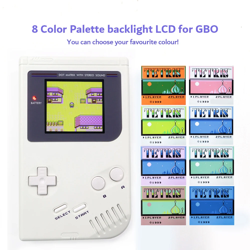 ゲームボーイ DMG IPS Game Boy Original DMG IPS Backlight Console