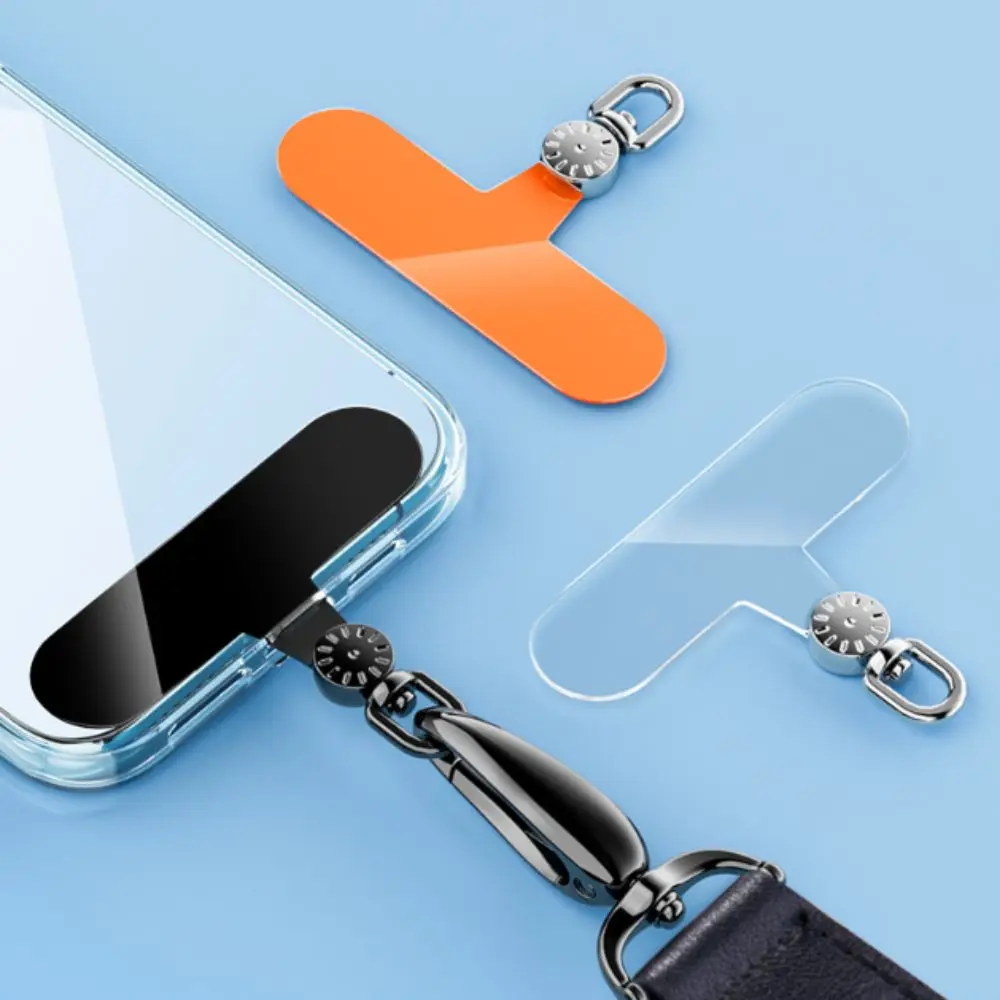 Luxurious 360° Rotatable Detachable Phone Lanyard with Metal Snap Clip