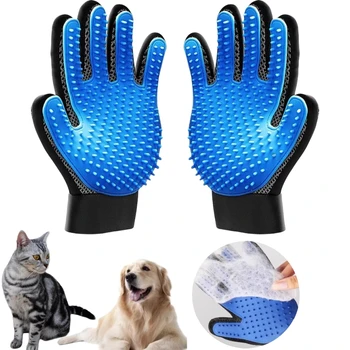 2-Sided Pet Grooming Glove Kit 1