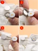 2/5/10pcs denim pants buttons, slightly enlarged waist, adjustable and detachable buttons, pants waist extension buttons 5