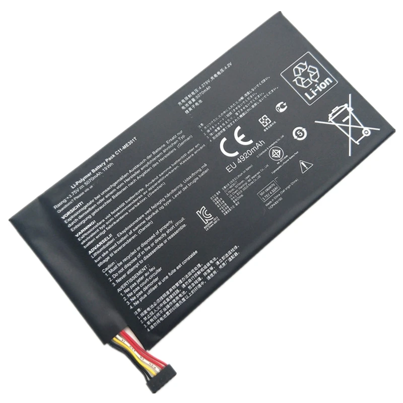 

Аккумулятор для ноутбука Asus Memo Pad Smart K001 10,1 дюйма Tablet 110-0329H ME3PY23 TF400