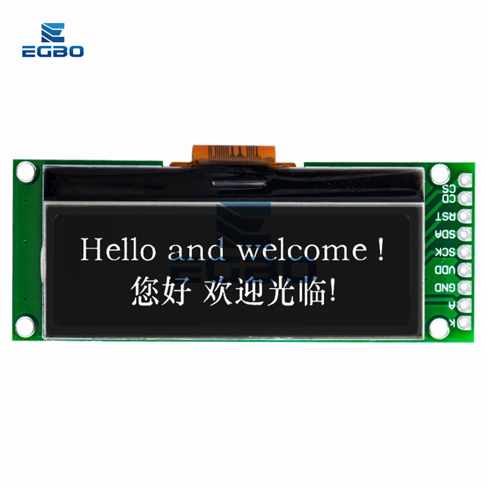 High-Resolution Graphic Matrix LCD Module with LED Backlight and Built-in Controller