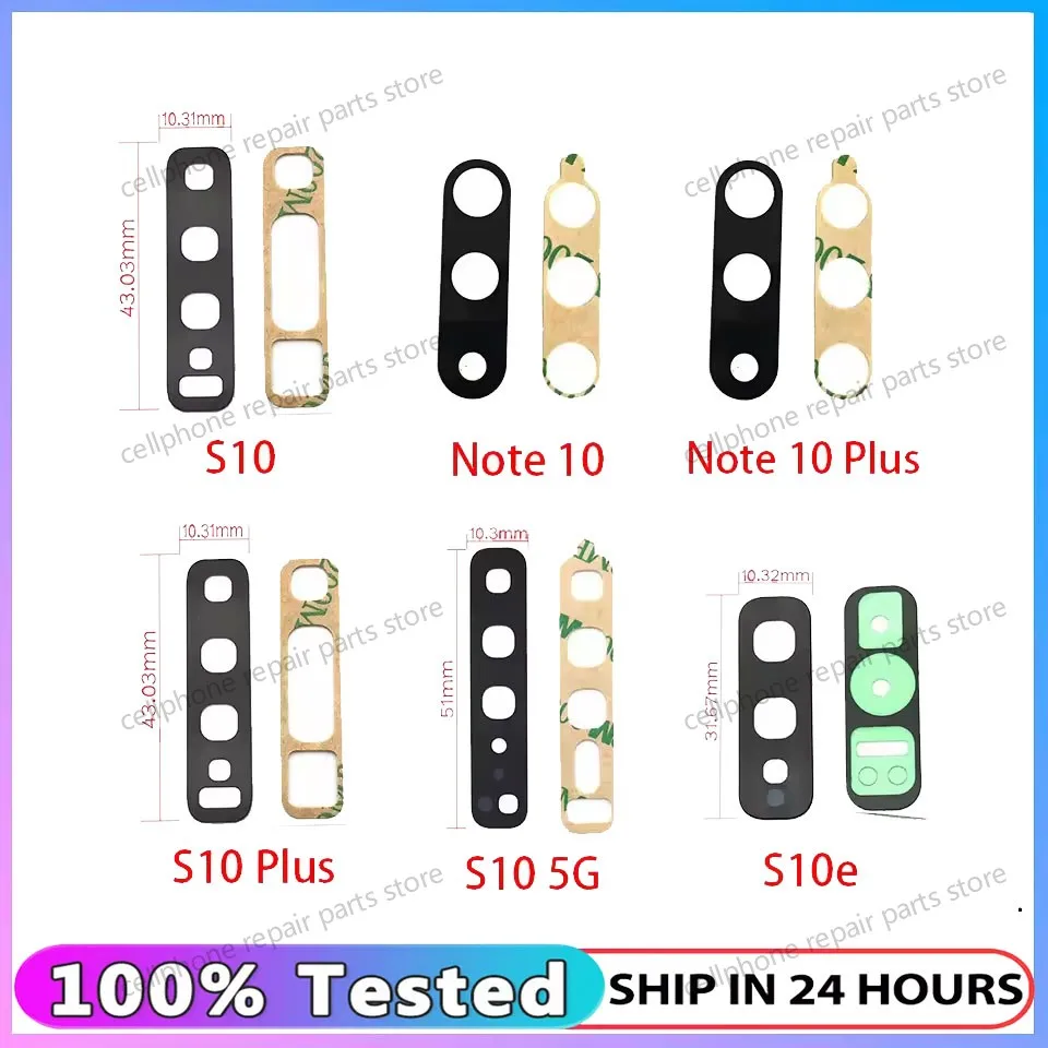 Premium Rear Camera Glass Lens Replacement Kit with Adhesive and Repair Tool