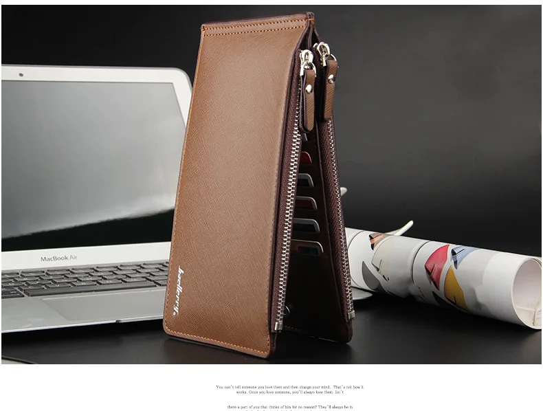 Herren Langbörse Mit Kartenfächern Und Schlankem Design_voghion.com