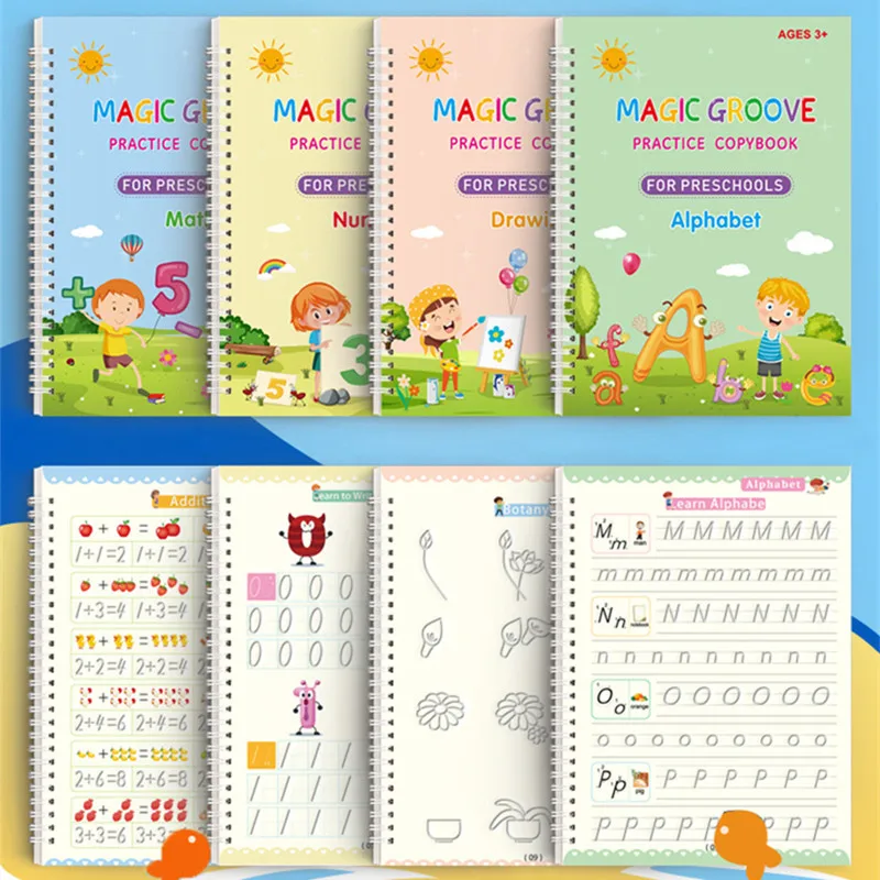 Magic Reusable Drawing and Writing Activity Set