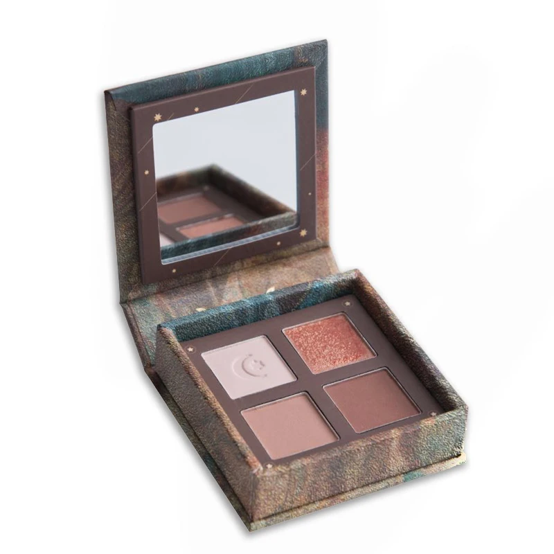 

Ins 4 Colors Toorune Glitter Eye Shadow Palette Pigmented Powder Shimmer EyeShadow Cosmetic Eyes Makeup Maquillage
