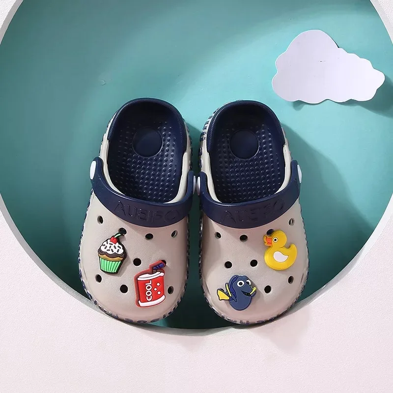 Children's Sandals Casual Shoes 2021 Summer Boy Baby Slipper Non-slip Beach Shoes Breathable Sneakers Boy and Girl Walking Shoes boy sandals fashion Children's Shoes