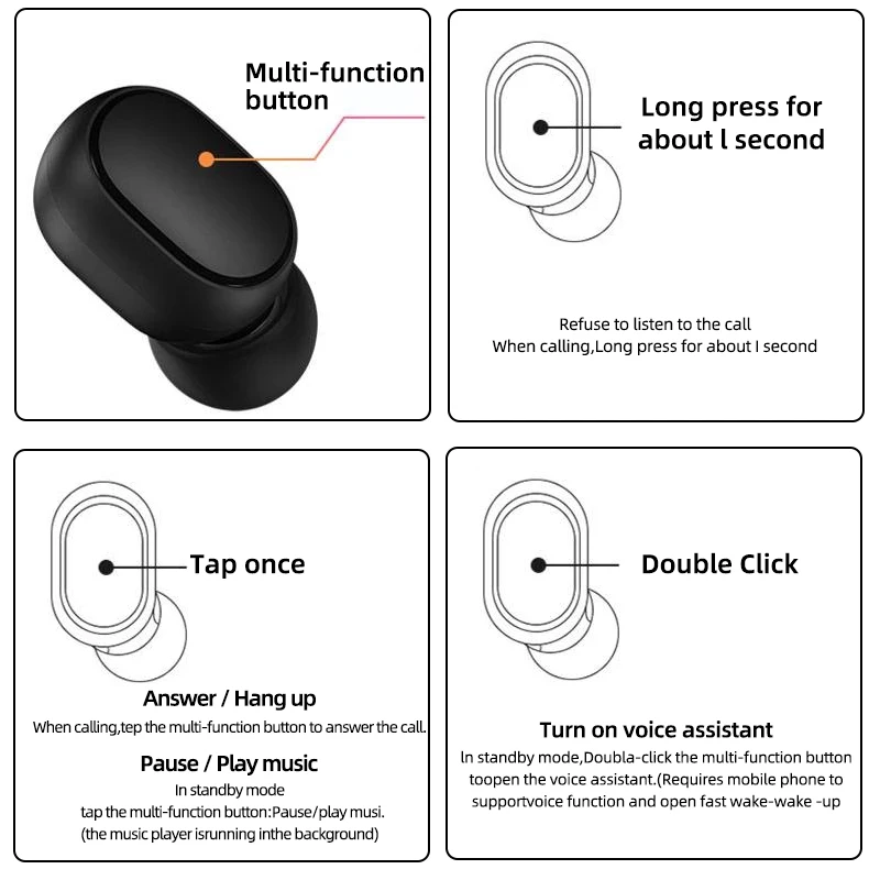 Airdots Pro Xiaomi Mi Airdots Specs Airdots Pro Xiaomi Redmi