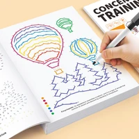 1 Connection Book, Kids Maze Game, Line Drawing, Coloring Book Suitable for 4-8 Ages Focus Training Brain Exercise 3