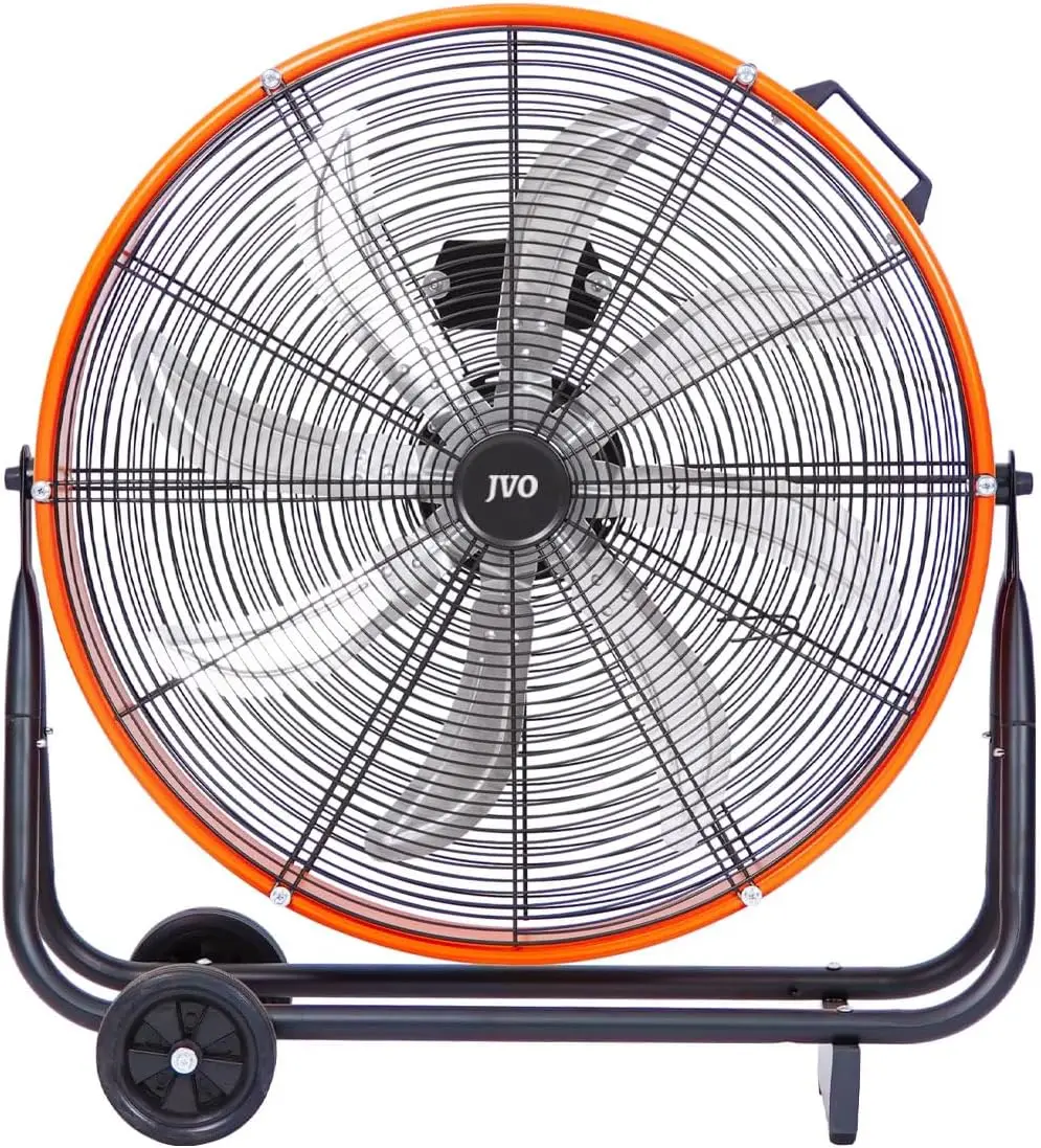 24-Inch Industrial Metal Drum Fan 9500 CFM 1