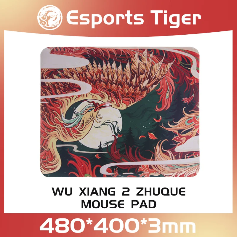Esptiger-smooth Flexível Gaming Mouse Pad Longteng Lingyun Eba Qinsui s Hemming Gamer Profissional Alta Qualidade - Imagem 4