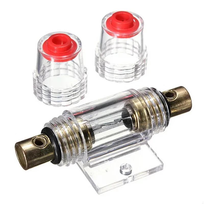 Subwoofer Speaker Holder Wiring Amplifier Installation Kit 1500W 60 AMP Fuse 8GA Power Cable Car Audio Wire Copper Clad Aluminum