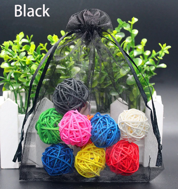 20/50/100PCS Grape Fruit Protection Bags Garden Drawstring Netting Mesh Bags Anti-Bird For Fruit Trees Organza Bags 