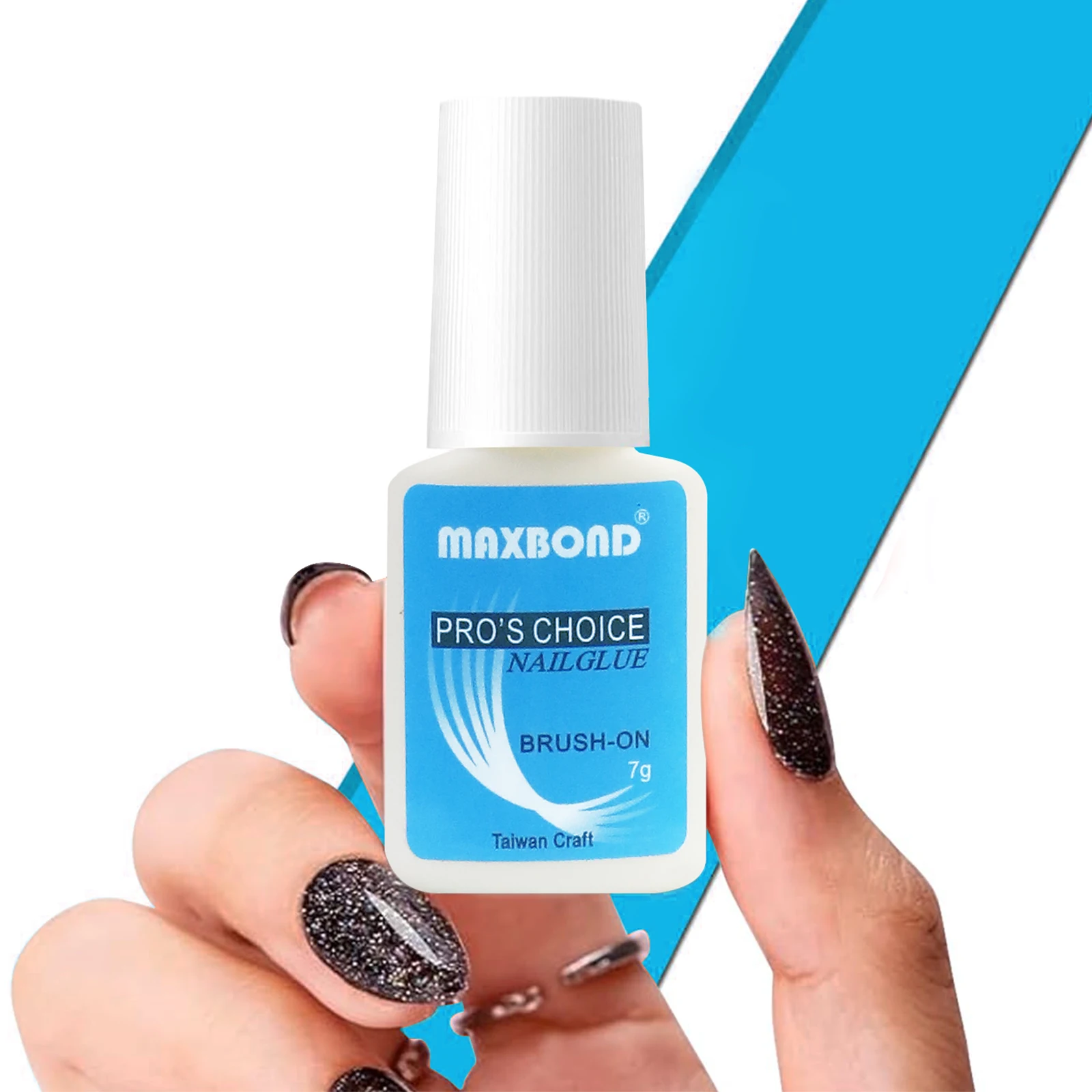 Nail Glue, 5pcs, Quick Drying, for False Nails
